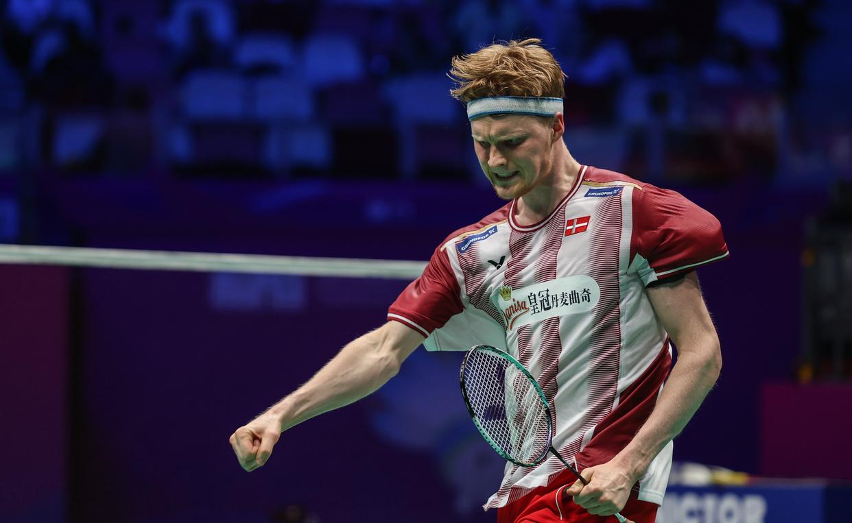 丹麦羽毛球队完胜韩国羽毛球队,陶菲克高光表现 丹麦羽毛球队完胜韩国羽毛球队,陶菲克高光表现